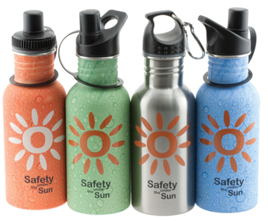 Picture of VisionSafe -DB500BL - STAINLESS STEEL DRINK BOTTLE